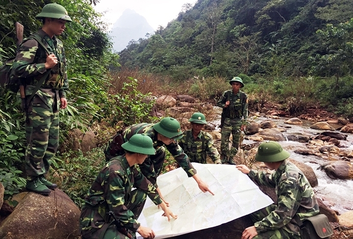 BĐBP Quảng Bình tuần tra bảo vệ biên giới