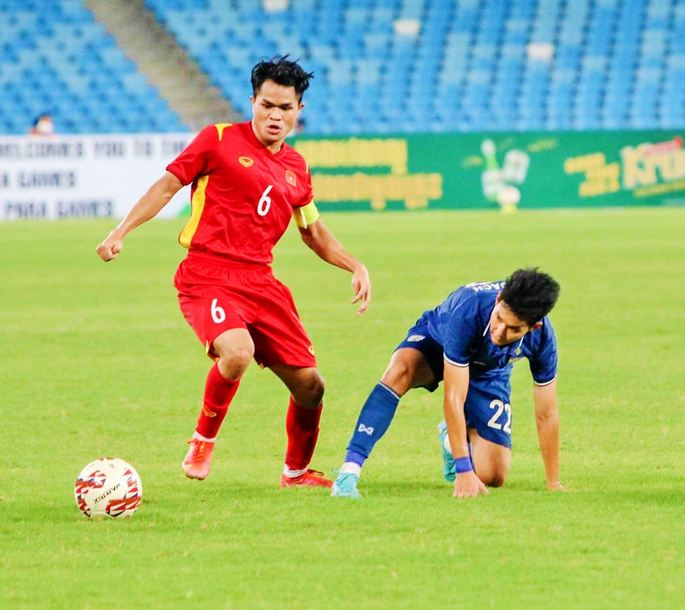 Quang Nho thi đấu ấn tượng tại giải U23 Đông Nam Á 2022