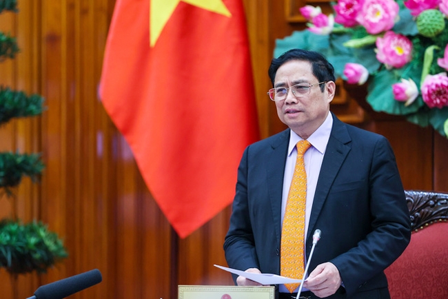 Thủ tướng nhấn mạnh, rút kinh nghiệm từ hơn một tháng triển khai Đề án xuyên Tết, đạt hiệu quả tích cực, mang lại lợi ích cho người dân và doanh nghiệp. (Ảnh: VGP/Nhật Bắc)