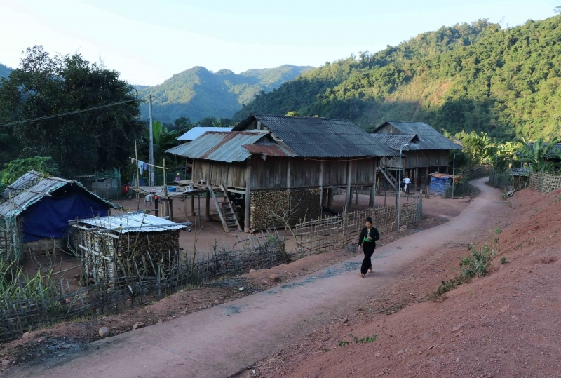 Được sự quan tâm đầu tư của Nhà nước, những bản làng của đồng bào dân tộc Cống ở Điện Biên đã có nhiều khởi sắc