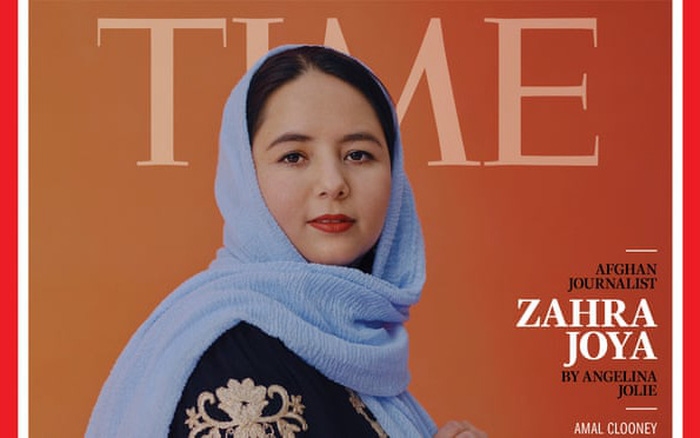 Nữ nhà báo người Afghanistan Zahra Joya, 29 tuổi. Ảnh: Kristina Varaksina/Time