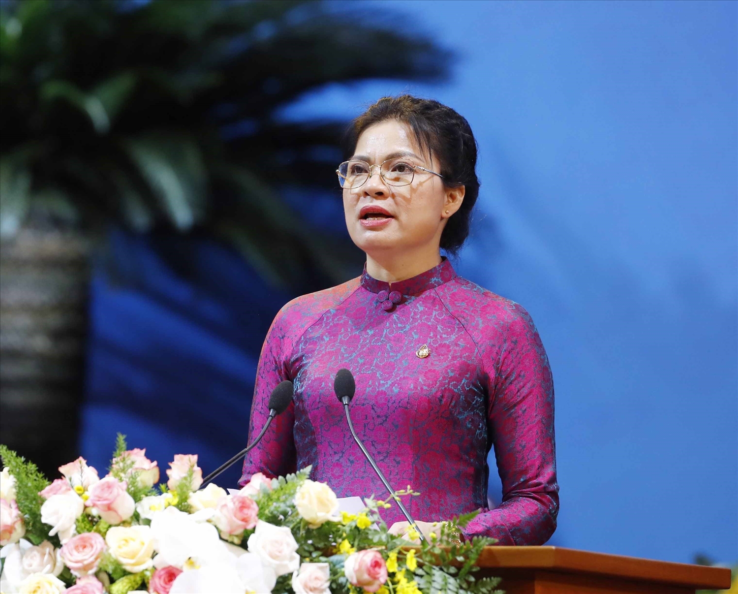 Bà Hà Thị Nga tái đắc cử Chủ tịch Hội Liên hiệp Phụ nữ Việt Nam khoá XIII