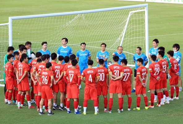  Đội tuyển Việt Nam sẽ quyết tâm thi đấu thật tốt ở 2 trận đấu còn lại Vòng loại thứ ba World Cup 2022