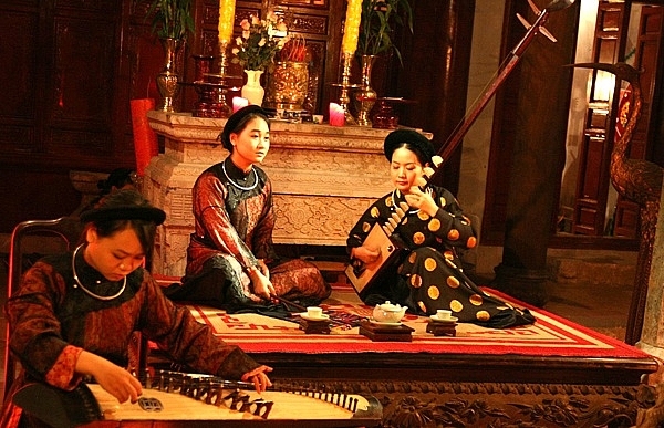 Nghệ nhân hát ca trù ở Hà Nội (Ảnh minh họa)