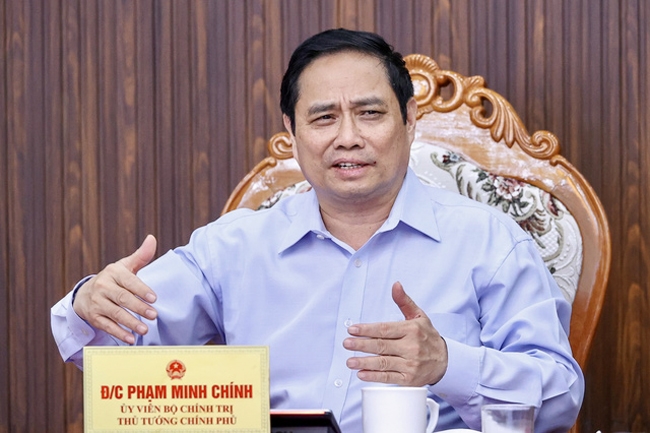 Thủ tướng yêu cầu trong năm 2022, Quảng Nam phải tập trung lãnh đạo, chỉ đạo, dành nguồn lực cho công tác quy hoạch, coi đây là nhiệm vụ trọng điểm. (Ảnh: VGP/Nhật Bắc)