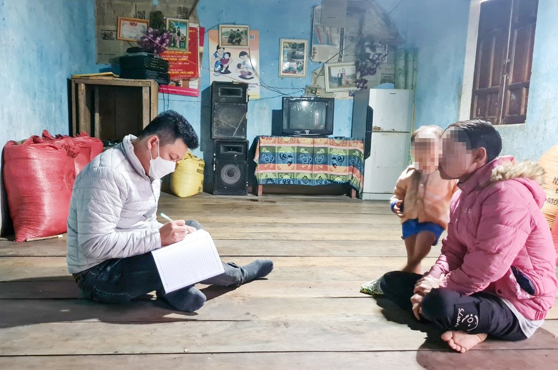 Gia đình em Y D., xã Đăk Nên, huyện Kon Plông, Kon Tum cũng đang loay hoay trong cảnh nghèo khó