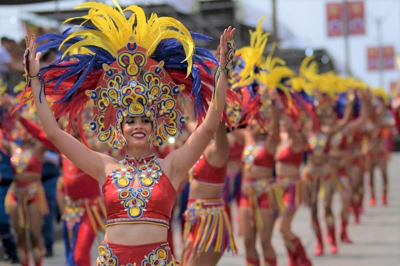 Muôn màu muôn vẻ ở Lễ hội Carnival của Barranquilla, Colombia 1