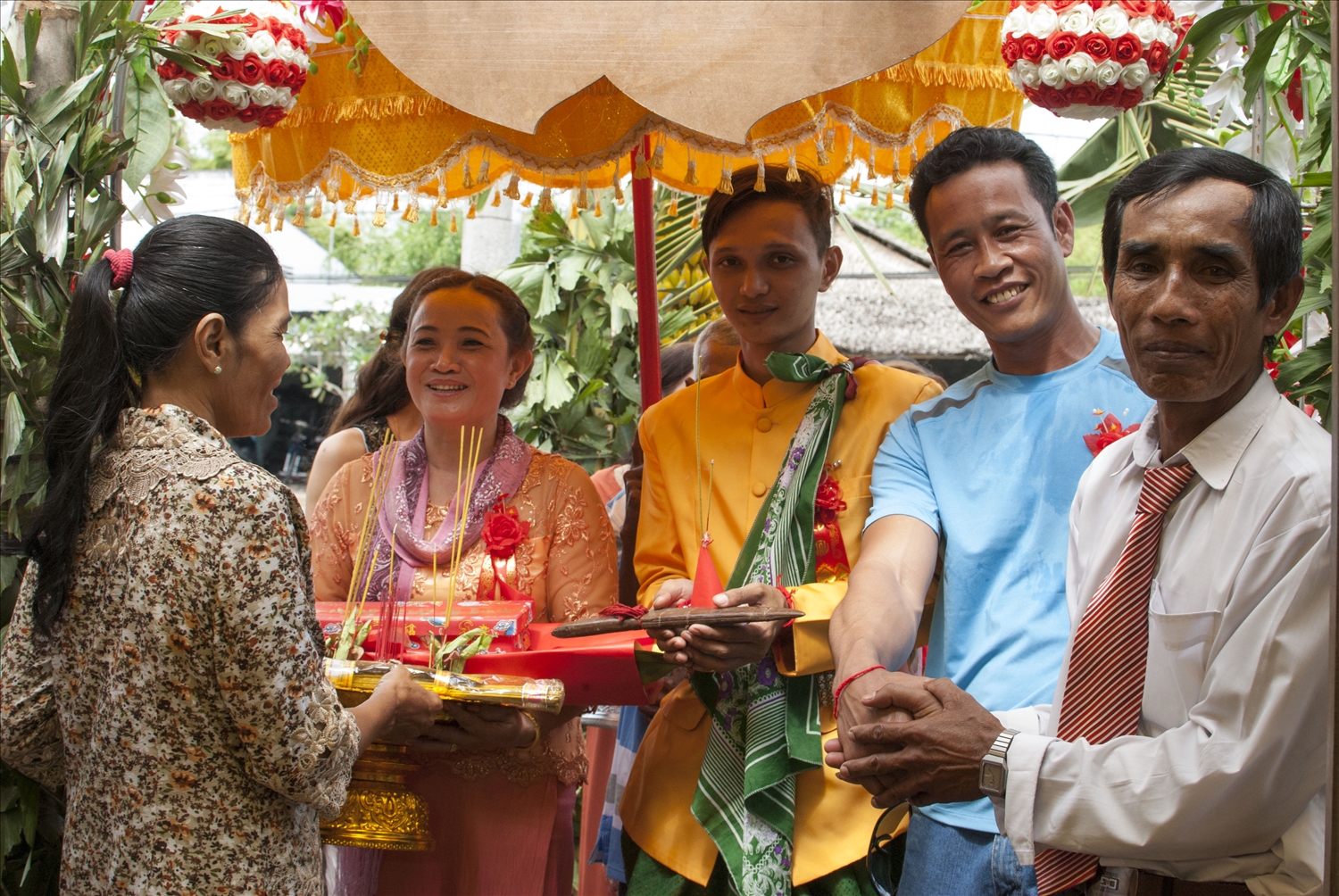 Lễ cưới cổ truyền của người Khmer tạo nên một bản sắc văn hóa riêng 