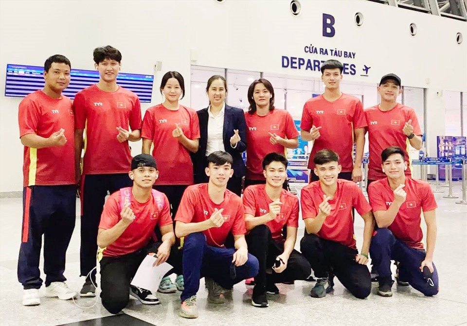 Đội tuyển bơi lội Việt Nam tham gia SEA Games 31