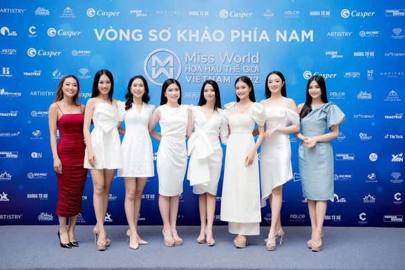 Các thí sinh vào vòng chung khảo toàn quốc "Miss World Việt Nam 2022" - Ảnh: BTC