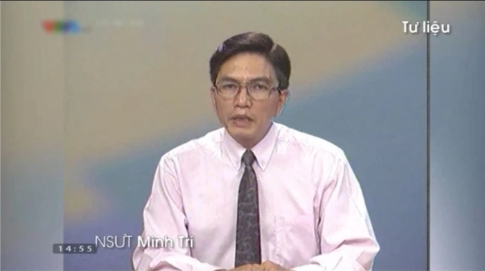 Phát thanh viên, Nghệ sĩ Ưu tú Minh Trí là một trong những giọng đọc huyền thoại của VTV. (Ảnh: Tư liệu)