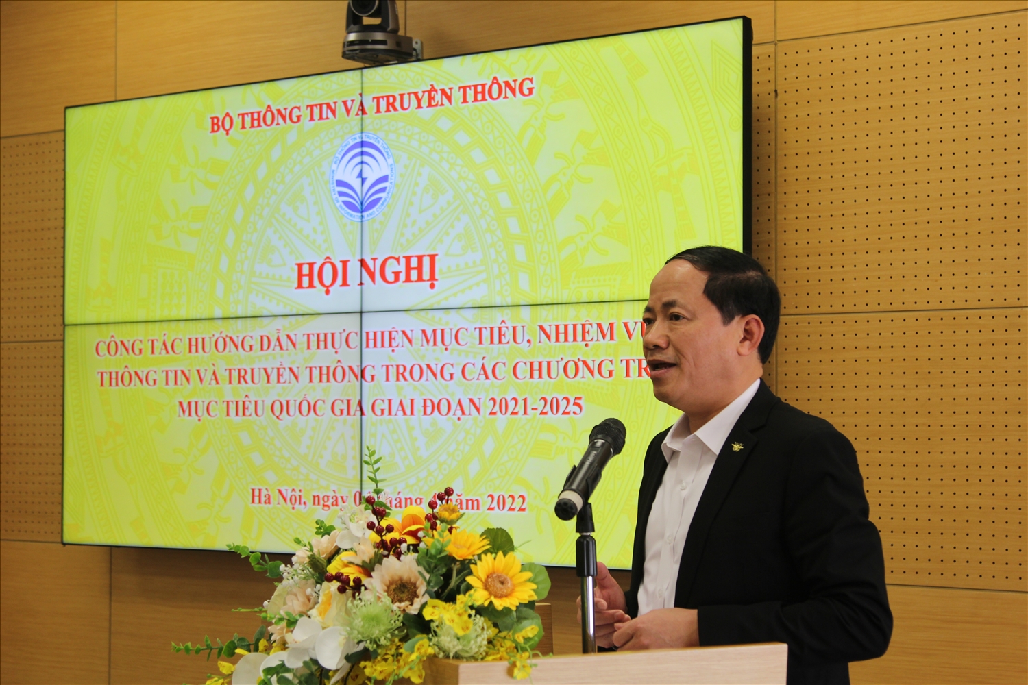 Thứ trưởng Bộ TT&TT Phạm Anh Tuấn phát biểu khai mạc Hội nghị