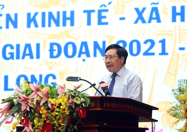 Phó Thủ tướng Thường trực Chính phủ Phạm Bình Minh trong bài phát biểu bế mạc Hội thảo