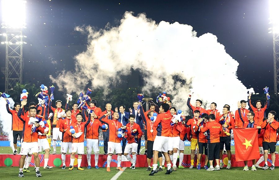 Đội tuyển bóng đá nam Việt Nam giành ngôi vô địch tại SEA Games 30