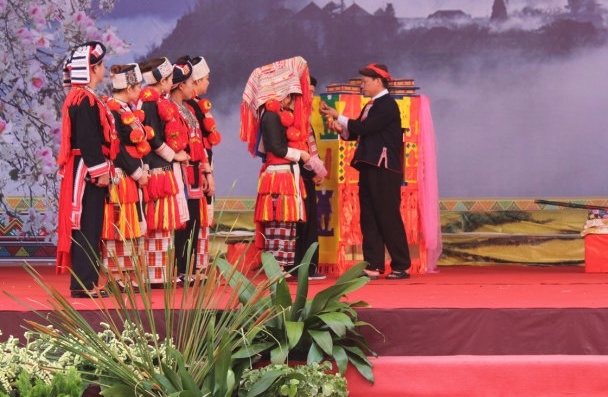 Tái hiện lễ cưới của người Dao Đỏ tại Hà Nội (ảnh: TL).