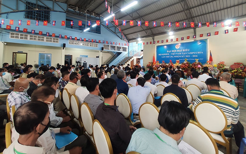 Đại hội diễn ra tại Trụ sở Hội Khmer-Việt Nam tại Phnom Penh.