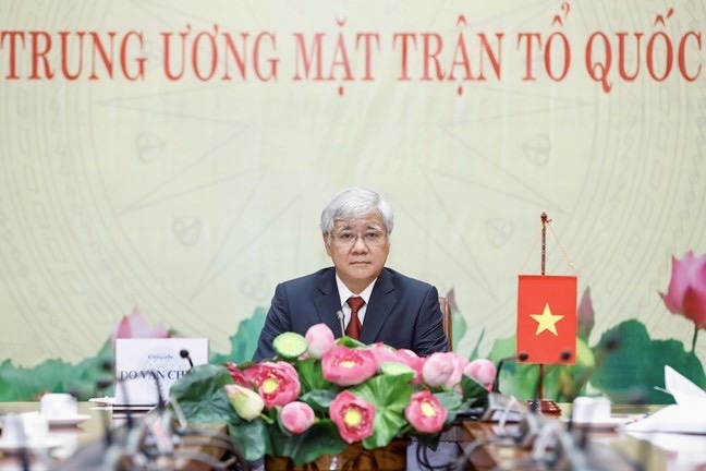 Bí thư Trung ương Đảng, Chủ tịch Ủy ban Trung ương MTTQ Việt Nam Đỗ Văn Chiến