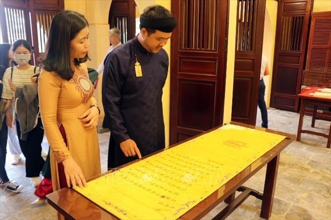 Tàng Thơ Lâu là nơi lưu trữ nhiều tư liệu quý về triều Nguyễn