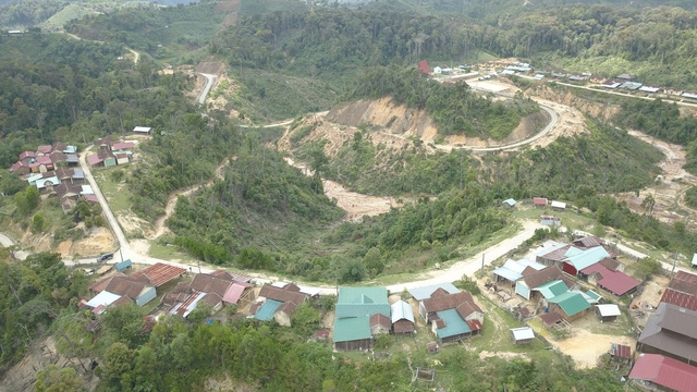 Thôn Đăk Tăng, xã Đăk Tăng, Huyện Kon Plông, tỉnh Kon Tum, nơi người dân cảm nhận được sự rung lắc nhiều nhất của động đất trưa 18/4/2022.