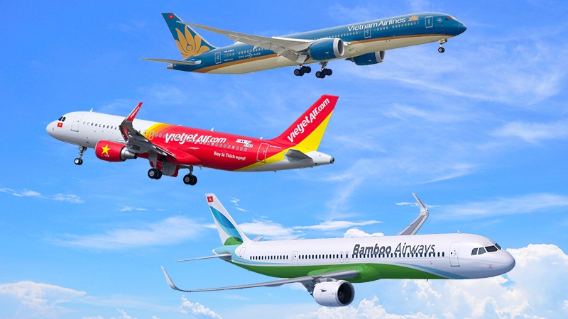 Các hãng hàng không Việt Nam tăng tải phục vụ khách hàng