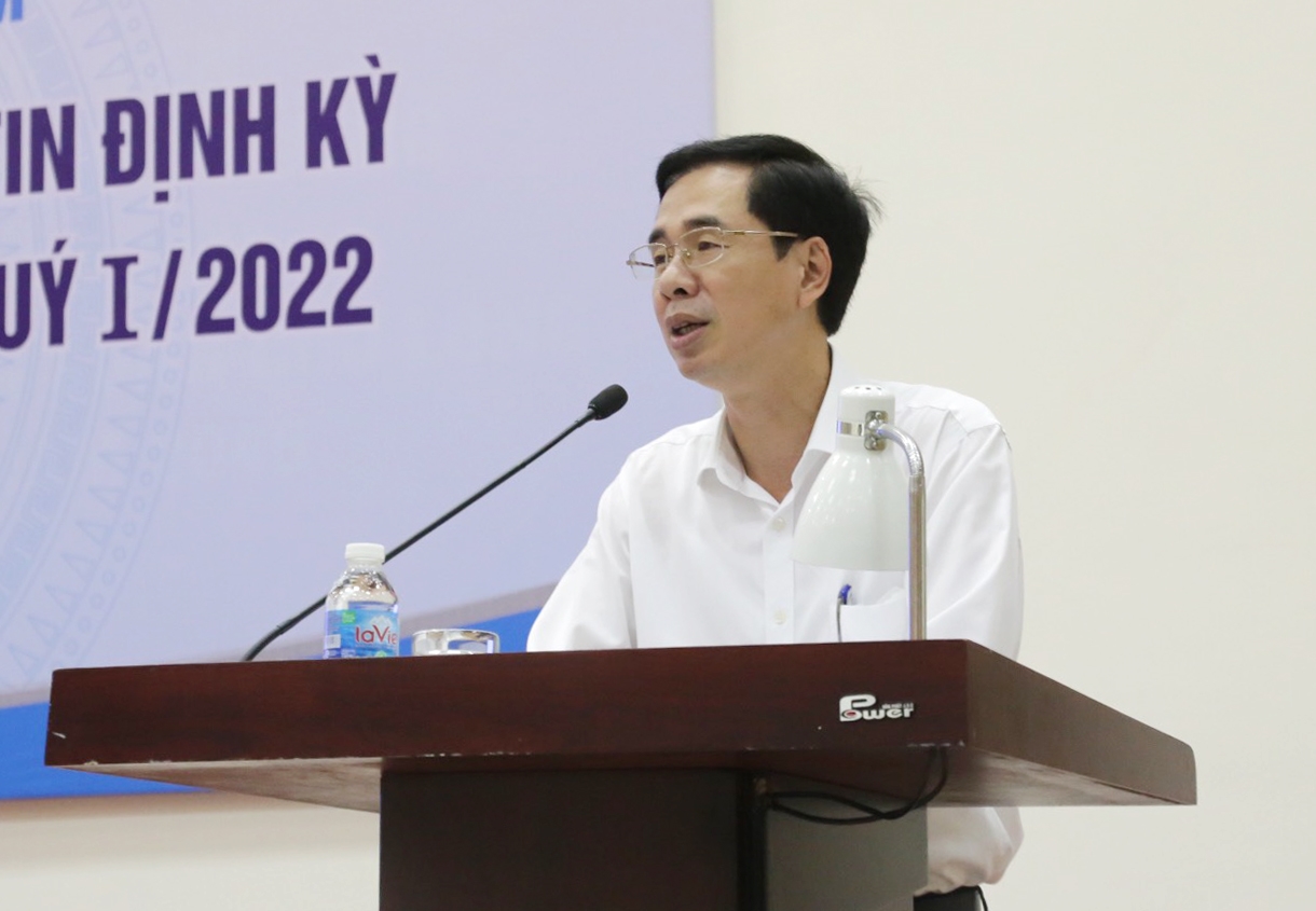 Phó Tổng Giám đốc BHXH Việt Nam Đào Việt Ánh phát biểu tại Hội nghị