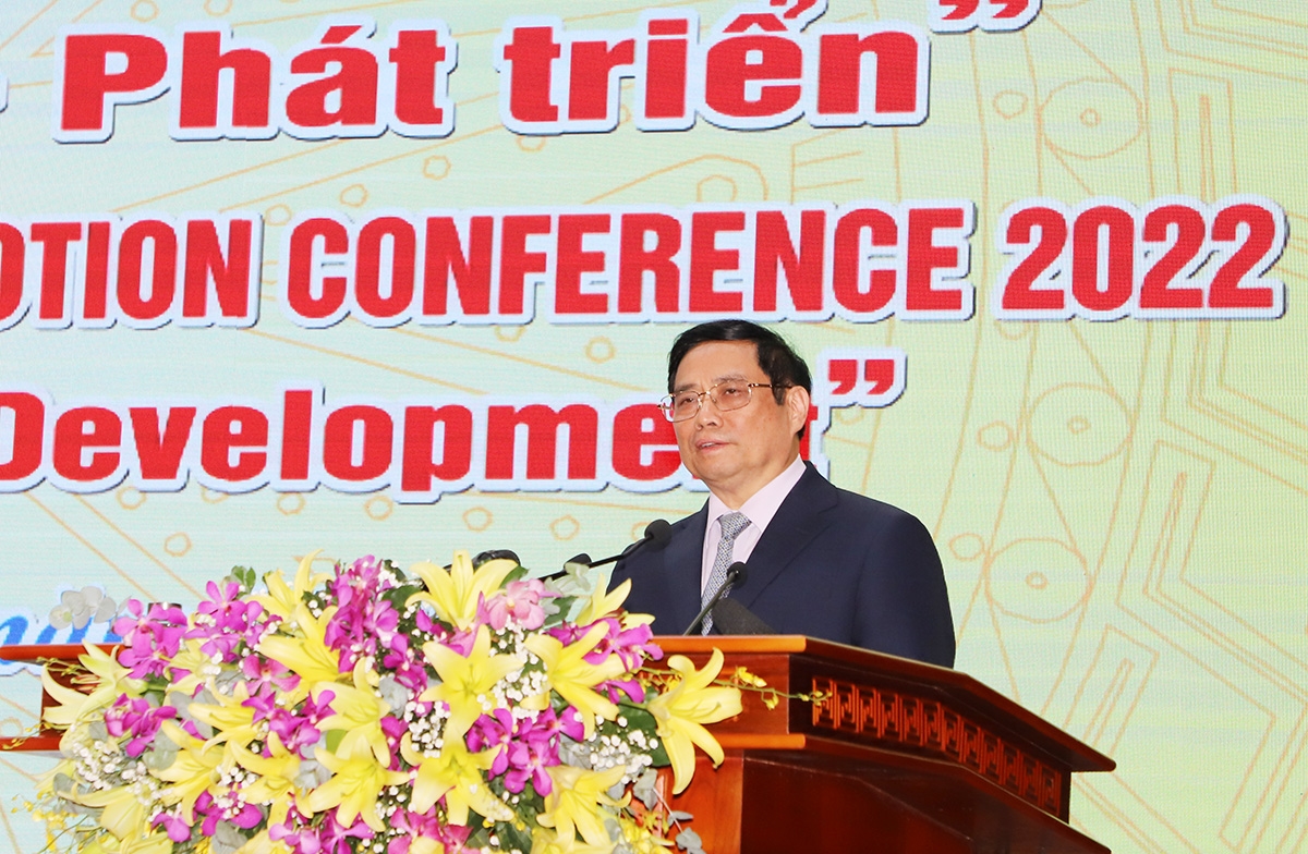 Thủ tướng Chính phủ Phạm Minh Chính phát biểu tại Hội nghị 