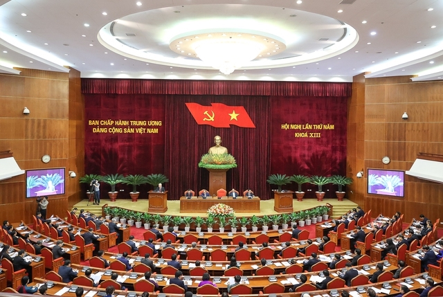 Ngày 7/5, Hội nghị lần thứ năm Ban Chấp hành Trung ương Đảng khoá XIII bước vào ngày làm việc thứ tư.