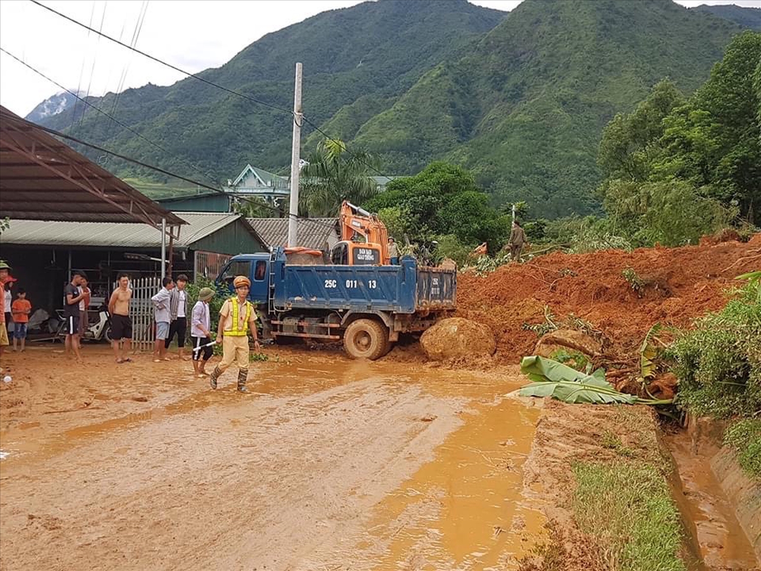 Phong Thổ là địa phương thường xuyên chịu nhiều thiệt hại do thiên tai mưa lũ gây ra