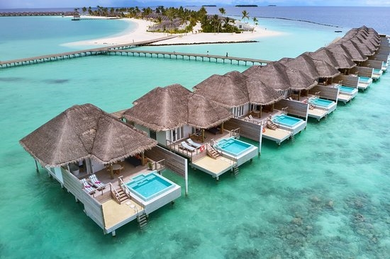 Quốc đảo Maldives nằm trên Ấn Độ Dương được mệnh danh là thiên đường du lịch