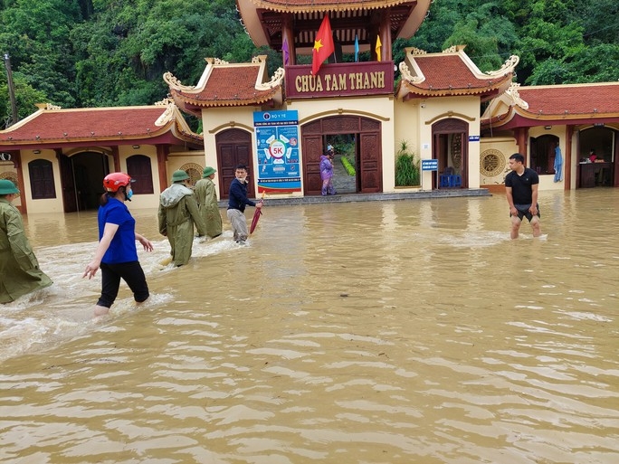 Nhiều địa phương ở Lạng Sơn bị ngập lụt do mưa lũ bất thường