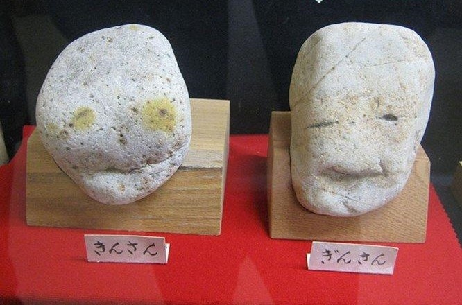 Độc đáo- Bảo tàng đá hình mặt người ở Nhật Bản 7
