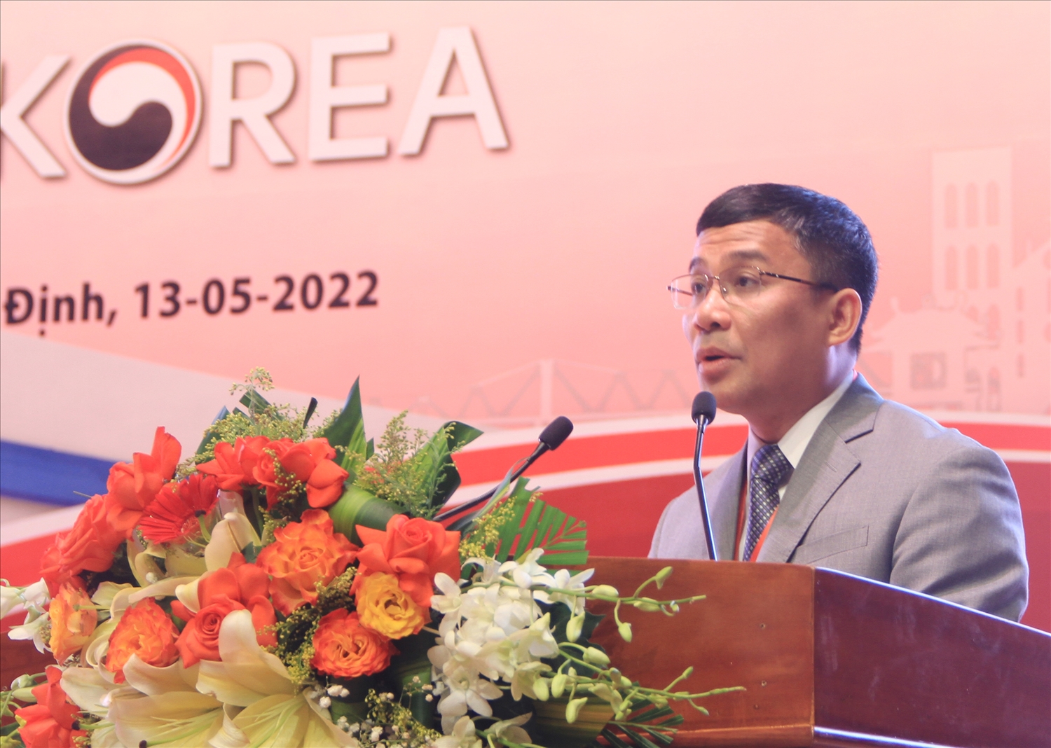 Thứ trưởng Thường trực Bộ Ngoại giao Nguyễn Minh Vũ phat biểu tại Hội nghị