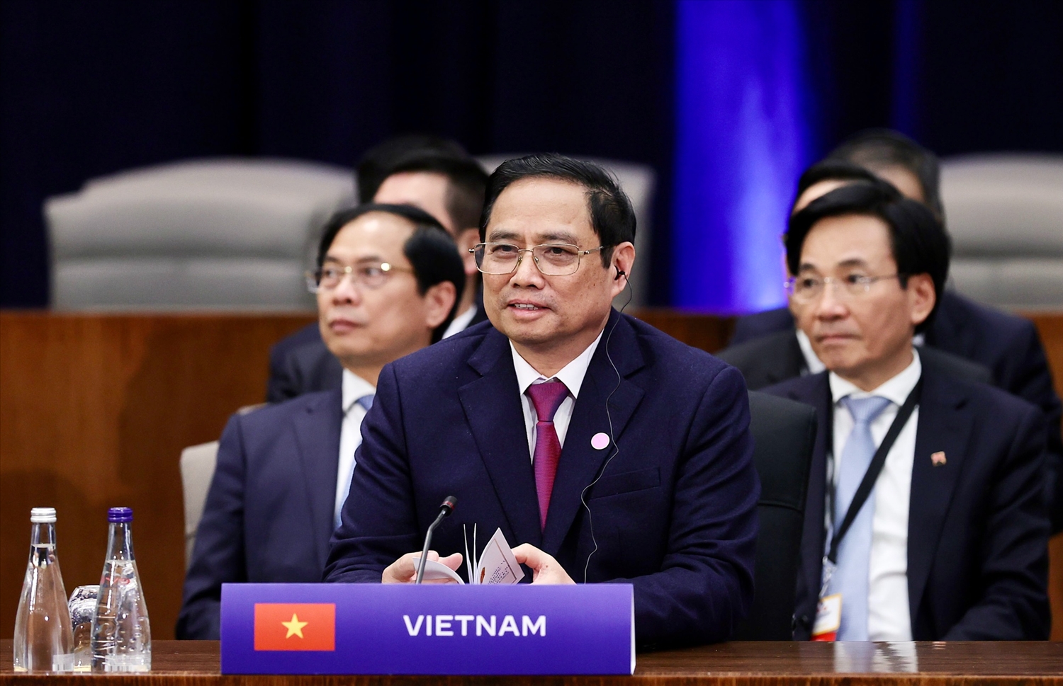 Thủ tướng Chính phủ Phạm Minh Chính tại Hội nghị cấp cao đặc biệt ASEAN-Hoa Kỳ - Ảnh: VGP/Nhật Bắc