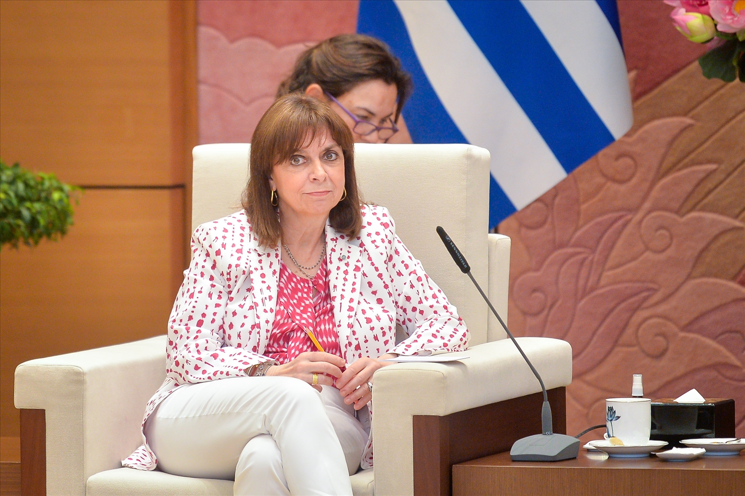 Tổng thống Hy Lạp Katerina Sakellaropoulou