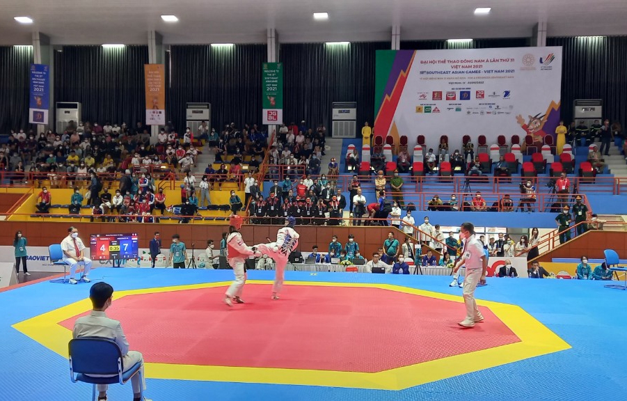 Nhà thi đấu quận Tây Hồ được lựa chọn tổ chức môn Taekwondo tại SEA Games 31