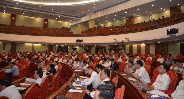 Các đại biểu dự Hội nghị. Ảnh: VGP/Nguyễn Hoàng