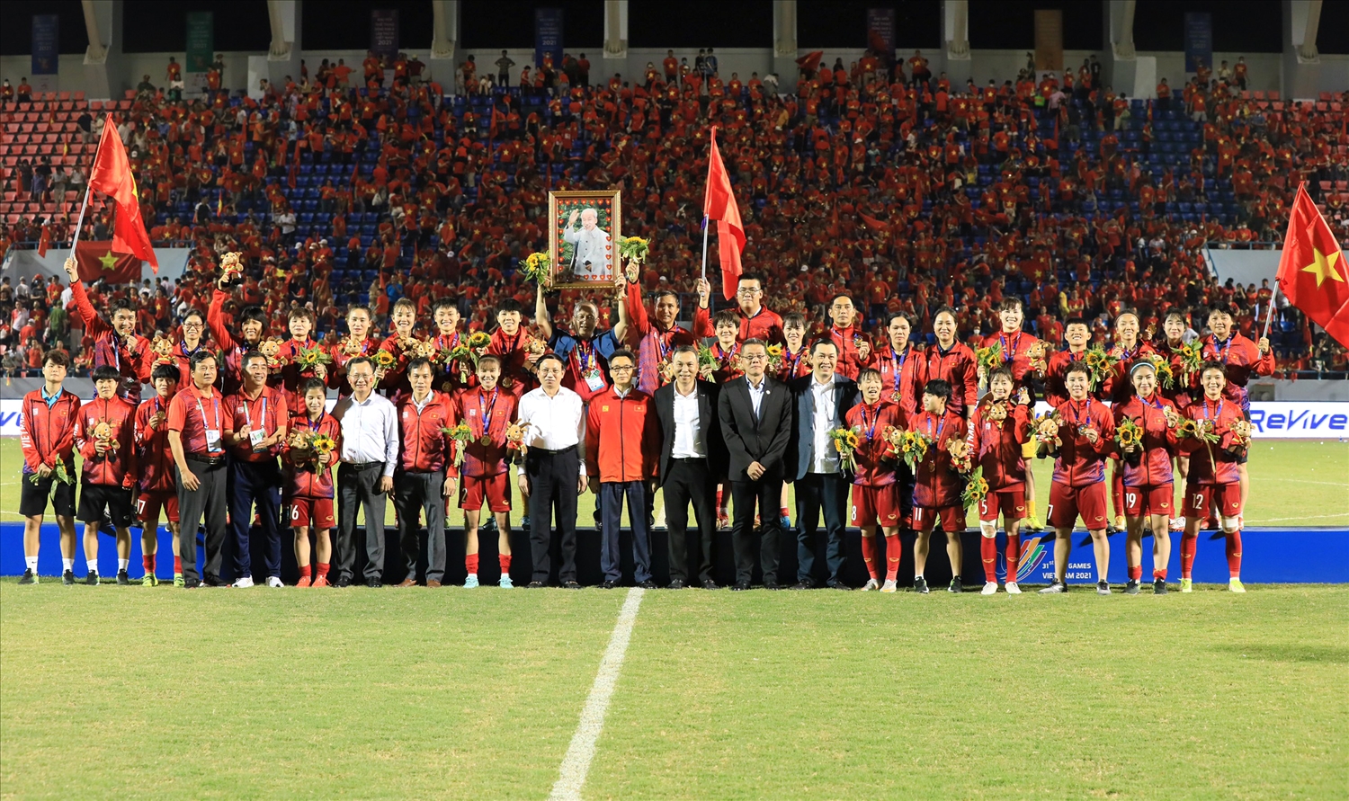 Đội tuyển nữ Việt Nam giành HCV SEA Games 31