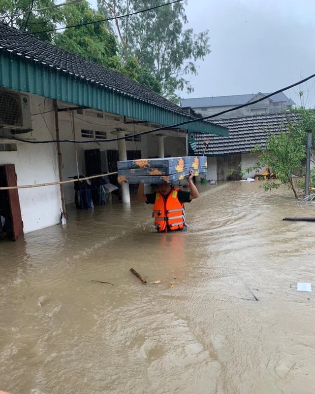 Vĩnh Phúc: Mưa lớn gây ngập úng tại nhiều địa bàn trong tỉnh 6