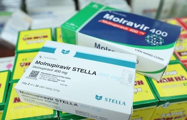Đến nay, Việt Nam đã cấp đăng ký lưu hành đối với 4 loại thuốc điều trị Covid-19 có thành phần Molnupiravir. Ảnh minh họa