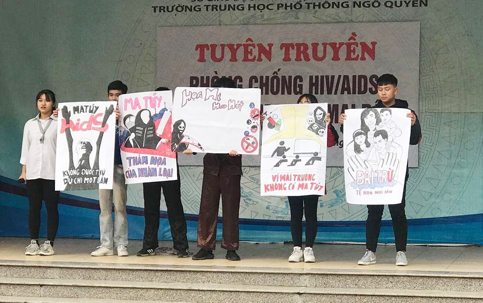Tăng cường tuyên truyền phòng chống HIV/AIDS tại trường học ở Quảng Ninh