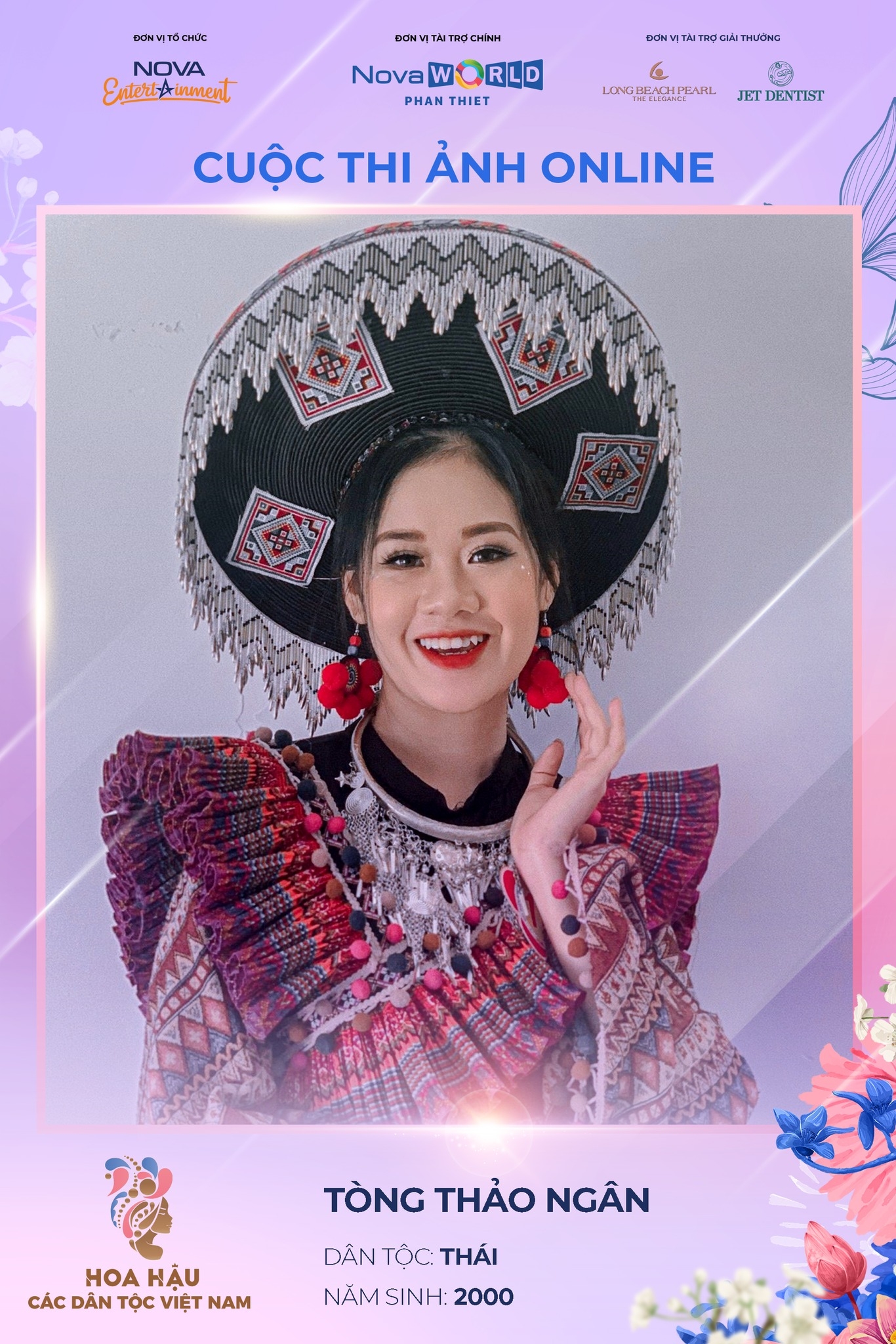 Nhiều gương mặt đẹp tại Cuộc thi ảnh Online - Hoa hậu các Dân tộc Việt Nam 2022 9