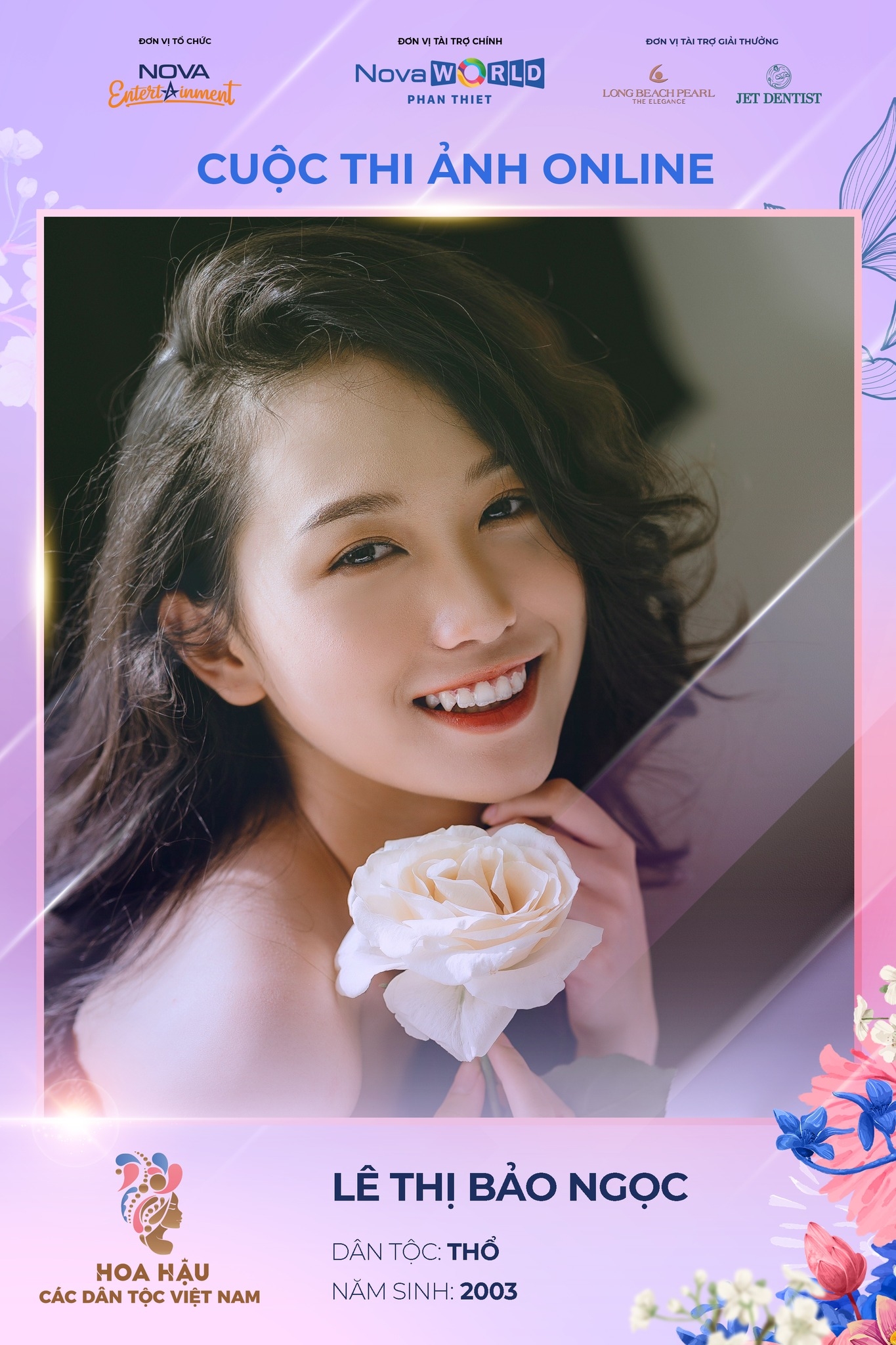 Nhiều gương mặt đẹp tại Cuộc thi ảnh Online - Hoa hậu các Dân tộc Việt Nam 2022 14