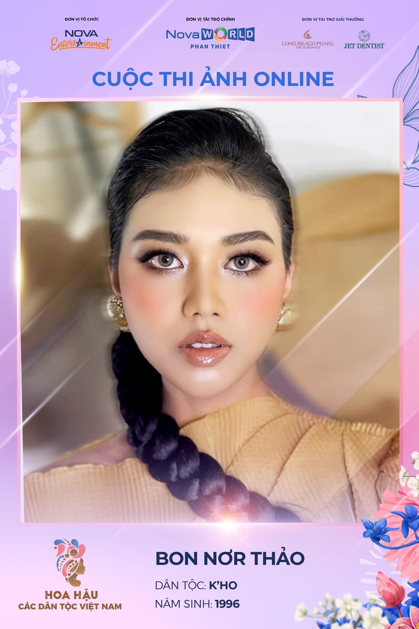 Nhiều gương mặt đẹp tại Cuộc thi ảnh Online - Hoa hậu các Dân tộc Việt Nam 2022 20