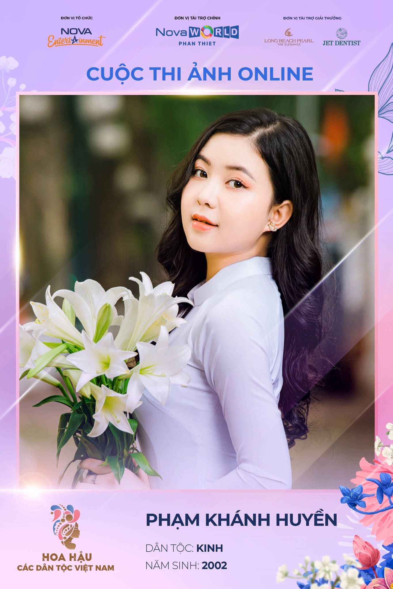 Nhiều gương mặt đẹp tại Cuộc thi ảnh Online - Hoa hậu các Dân tộc Việt Nam 2022 21