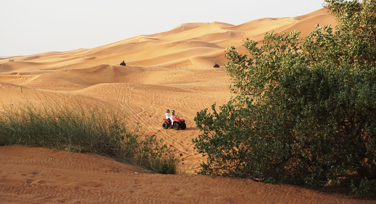 Ăn chơi trên sa mạc Dubai