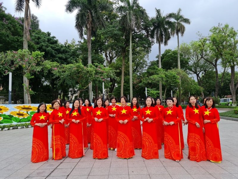 Ngày hội ''Áo dài xuống phố'', chào mừng SEA Games 31 5