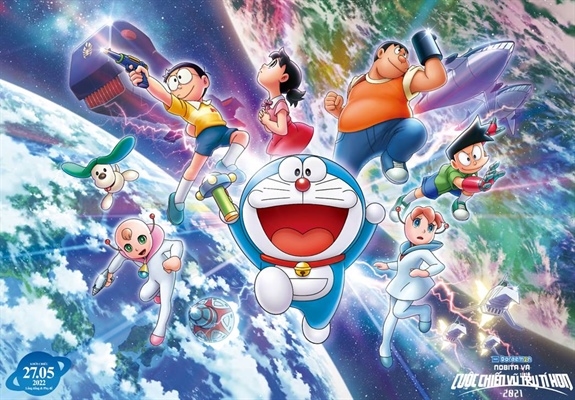 “Phim Doraemon: Nobita và cuộc chiến vũ trụ tí hon 2021” trở thành phim hoạt hình có doanh thu cao nhất Việt Nam năm 2022
