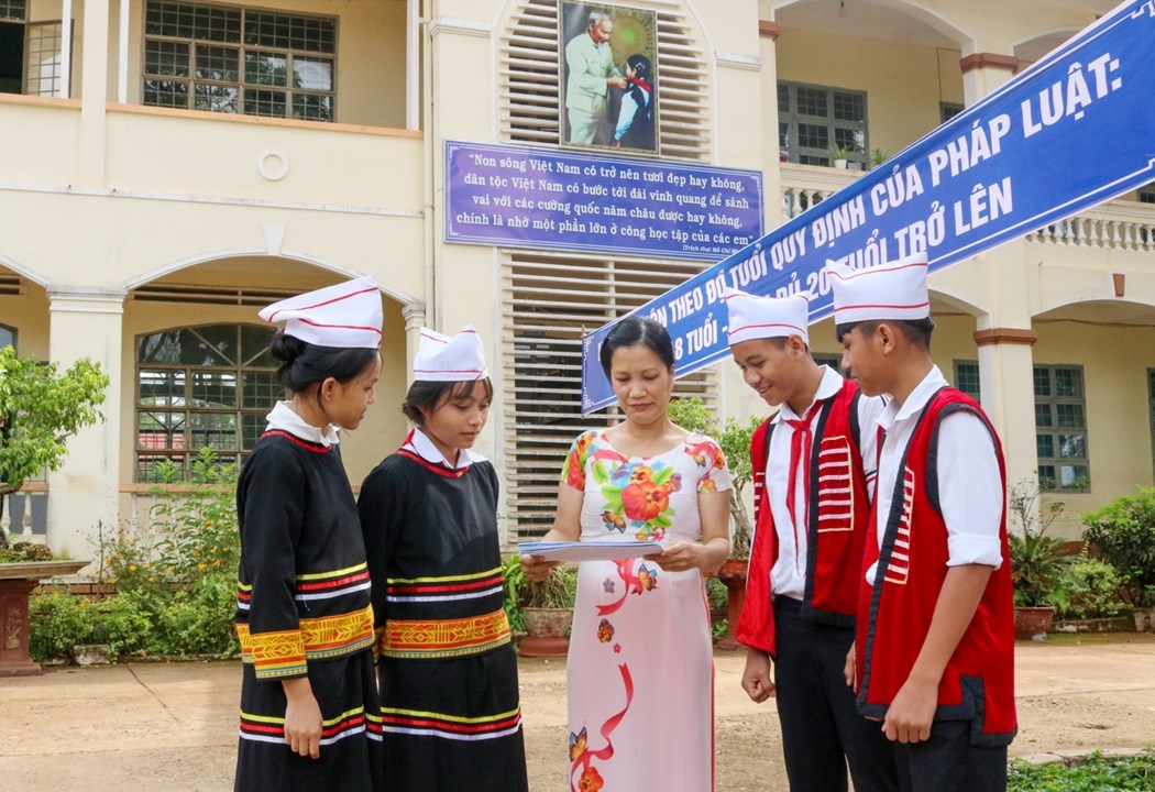 Các trường học tại tỉnh Gia Lai tăng cường truyền thông về giáo dục giới tính, sức khỏe sinh sản cho các em học sinh