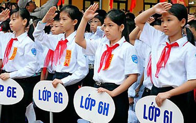 Hà Nội công bố kế hoạch tuyển sinh mầm non, lớp 1, lớp 6 năm học 2022-2023. Ảnh minh hoạ