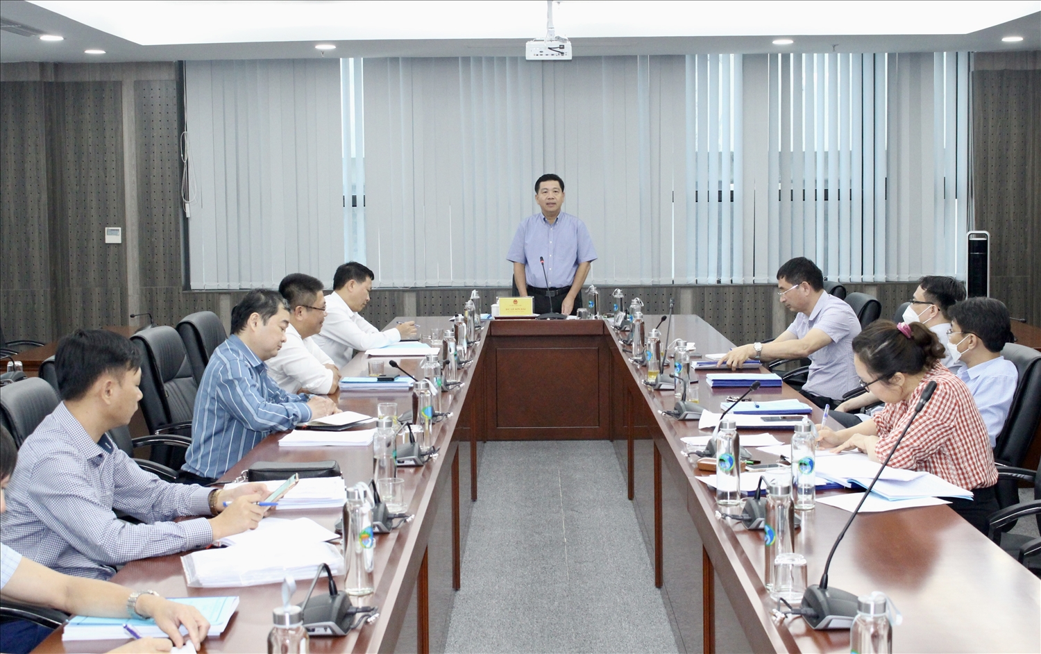 TS. Lê Sơn Hải, Thứ trưởng, Phó Chủ nhiệm, Chủ tịch Hội đồng KH&CN của UBDT chủ trì buổi nghiệm thu đề tài